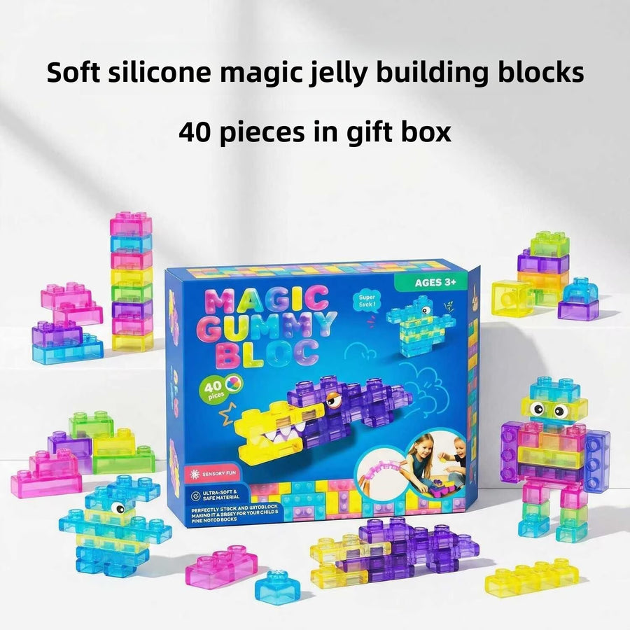 MagiBloc — Gummy-Texture Building Blocks