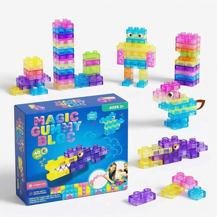 Magi Bloc robot and tower builds